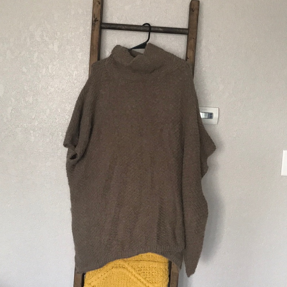 Soft Knitted Poncho